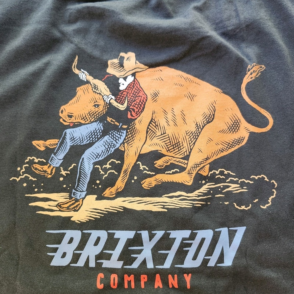 Brixton Company NWOT Western Calf Wrestler Rodeo Mens L